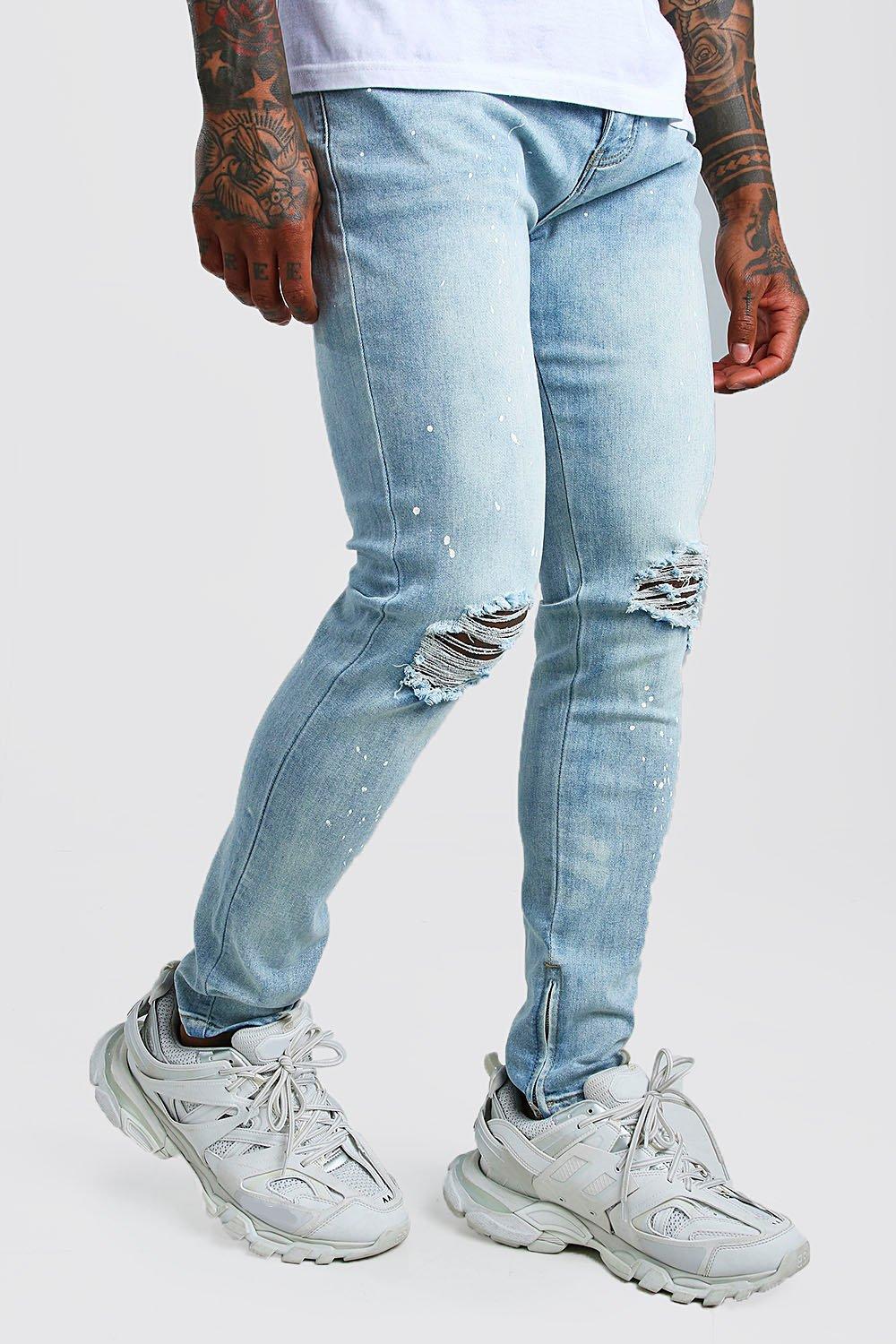 Jeans with deals skinny ankles